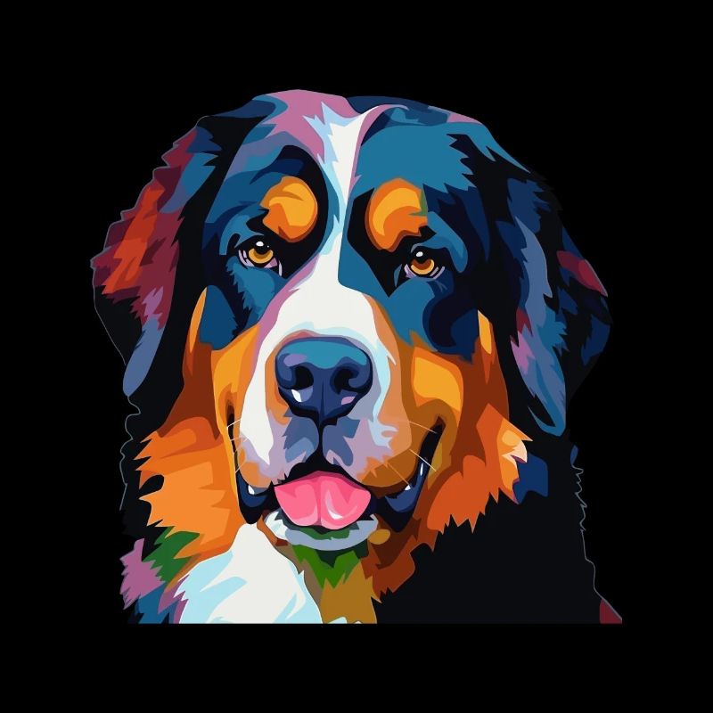 Berner Sennenhund Bunt