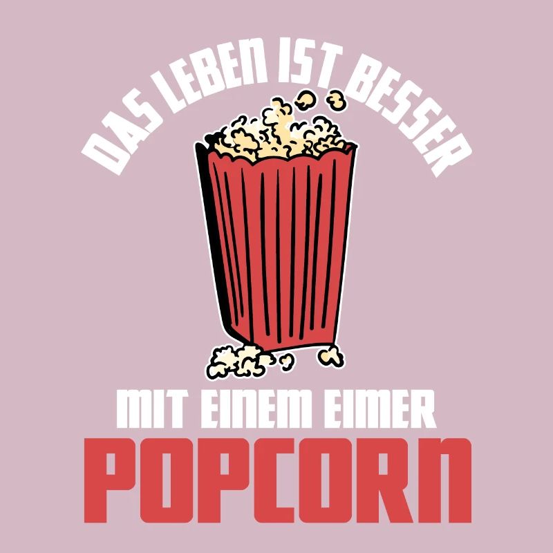Leben Besser Eimer Popcorn Fasching Kostüm