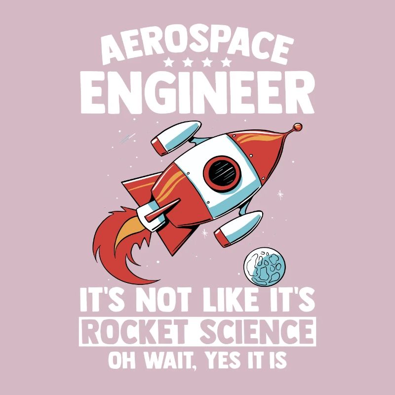 Aerospace Engineer Rocket Science Geschenk