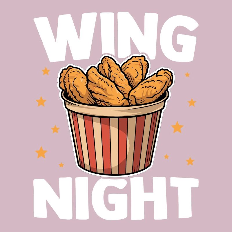 Funny Wing Night Chicken Wings Crispy Wings