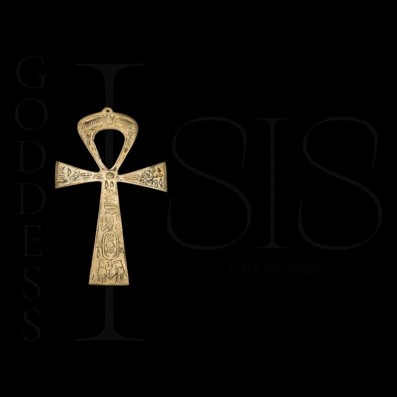 Déesse Isis I live My Force M K Eyelneiri Design