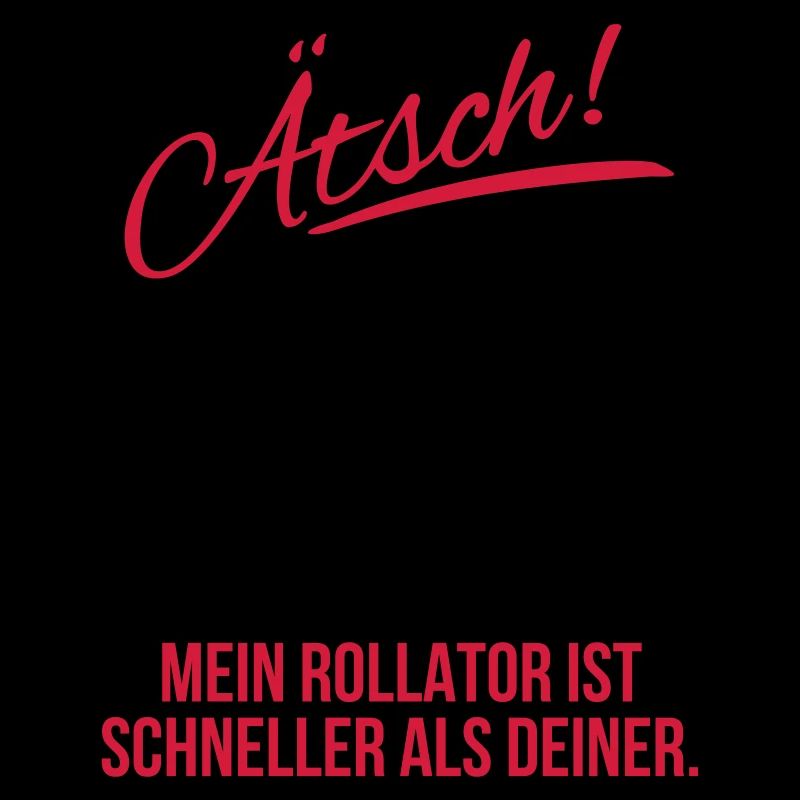Ätsch ich bin schneller