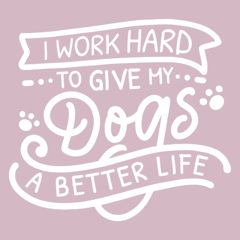 Ich arbeite harte Hunde