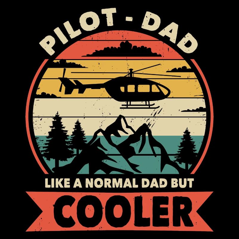 Pilote papa comme un papa normal mais plus cool