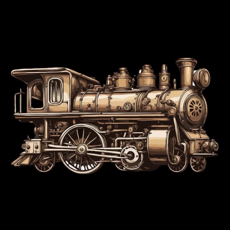 Zug / Lokomotive / Dampflok / Eisenbahn / Lock