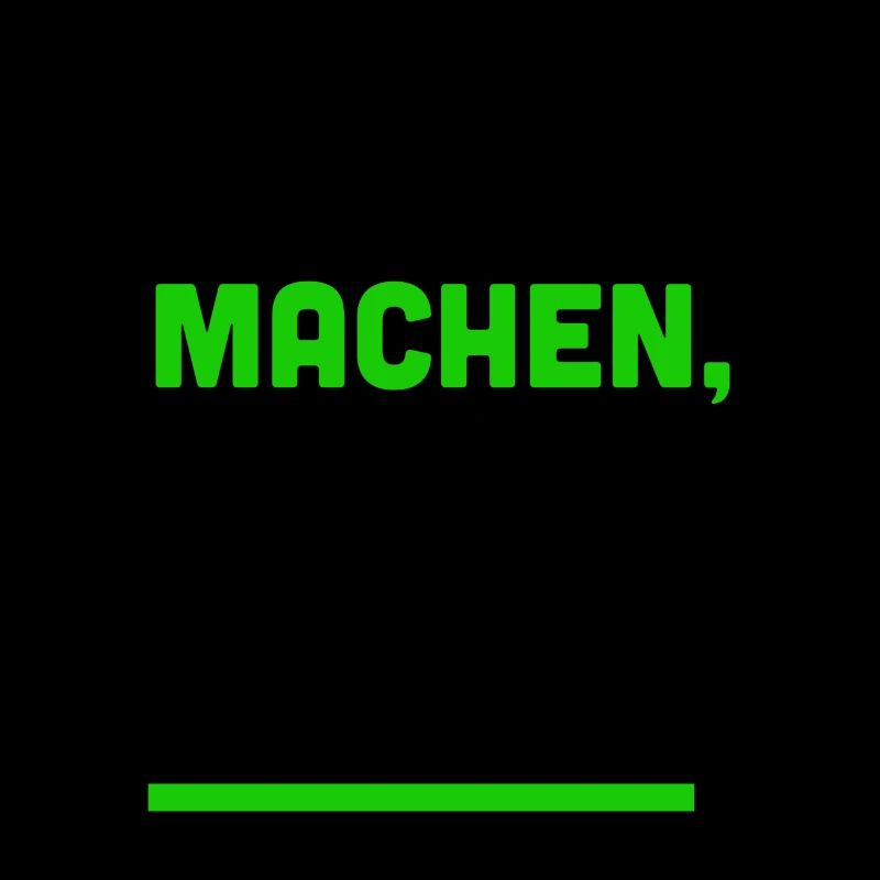 Einfach mal machen, könnte ja gut werden.