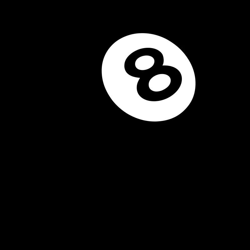 boule noir billard 8 2509