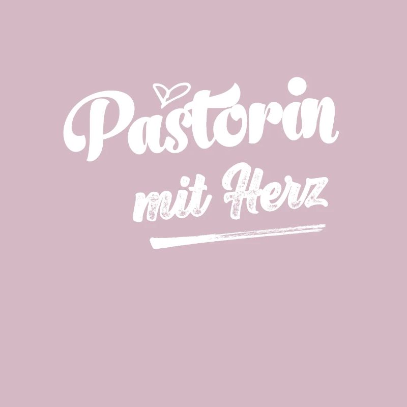 Pastorin mit Herz Pfarrerin Pastor Geschenk Kirche