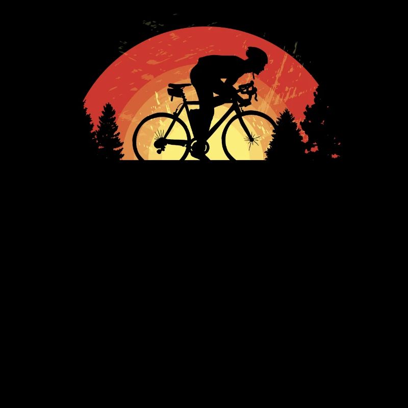 Bicycle Accessories Cyclist Motif