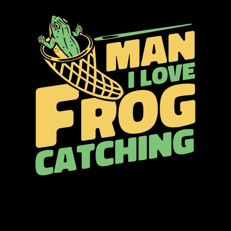 Man I Love Frog Catching Tree Frog Toad Frog