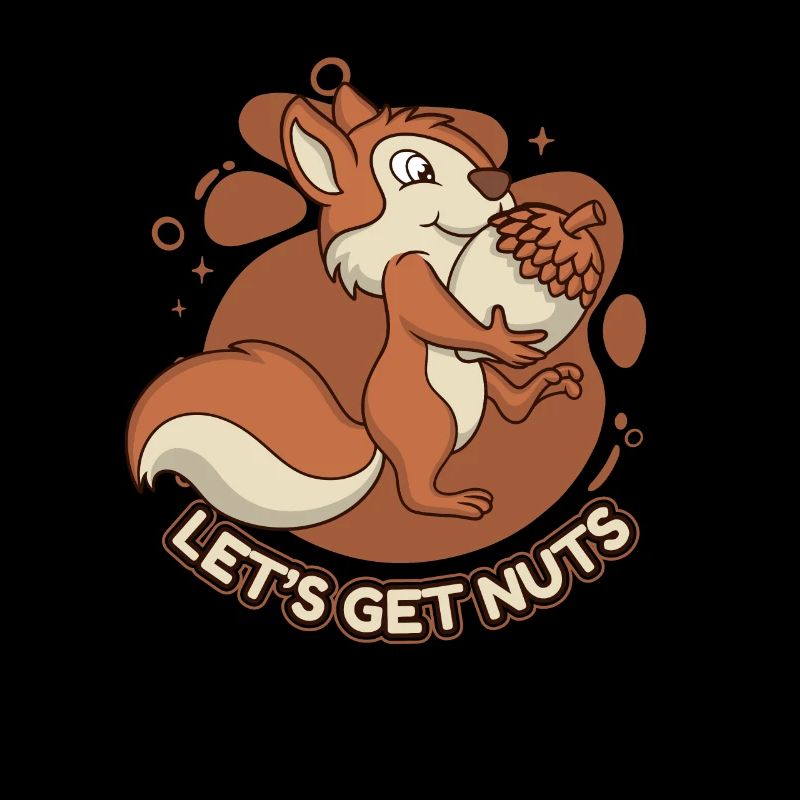 Let's Get Nuts Squirrel Fuchshörnchen Eichhörnchen