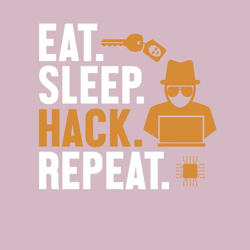 Eat Sleep Hack Repeat Social Engineering Phishing