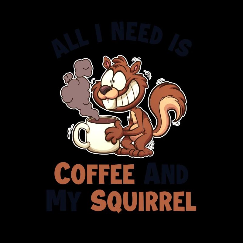 Le café et mon écureuil Écureuil Fox Squirrel