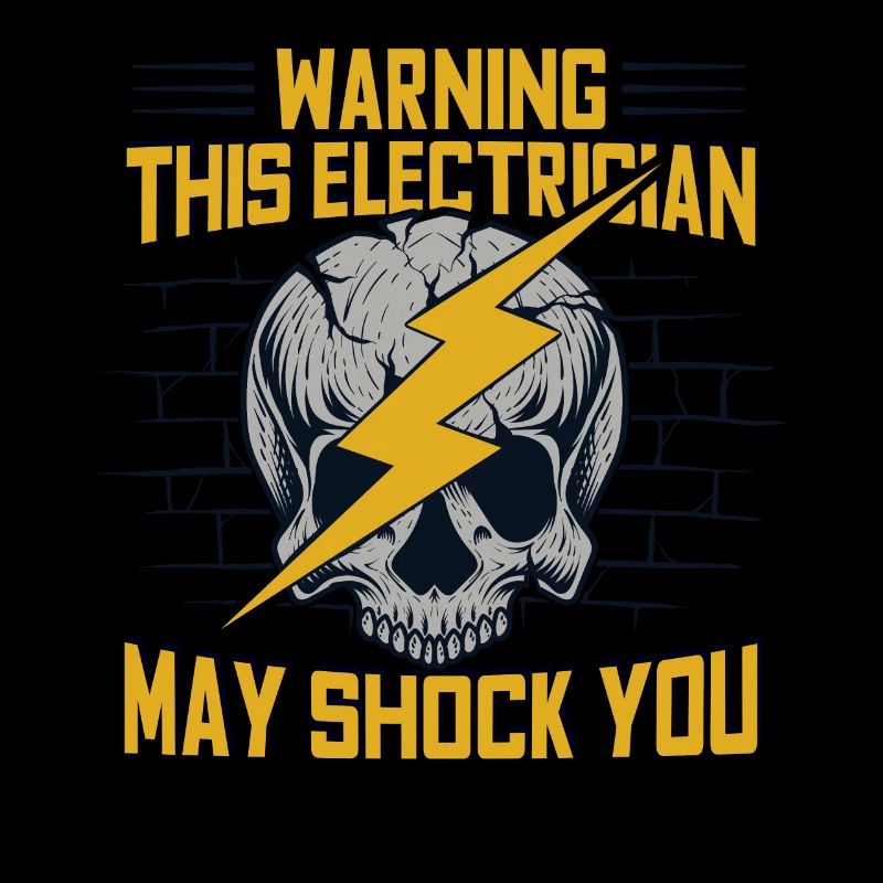 Attention cet électricien risque de vous électrocuter Elektriker