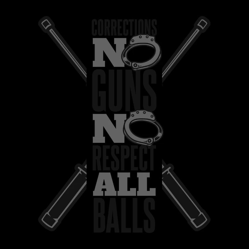 Pas d’armes à feu Pas de respect Toutes les balles Garde de prison