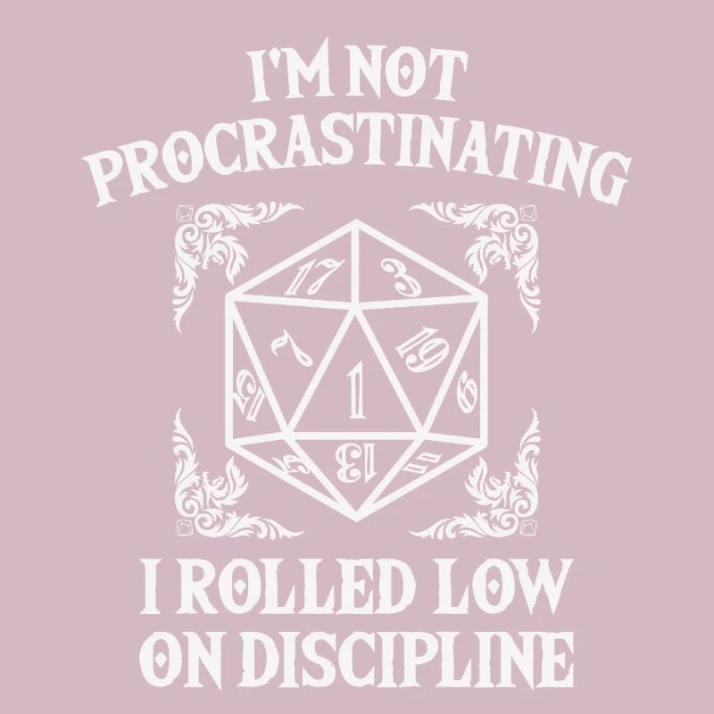 Dungeons D20s Cube DM Procrastination RPG Gamer