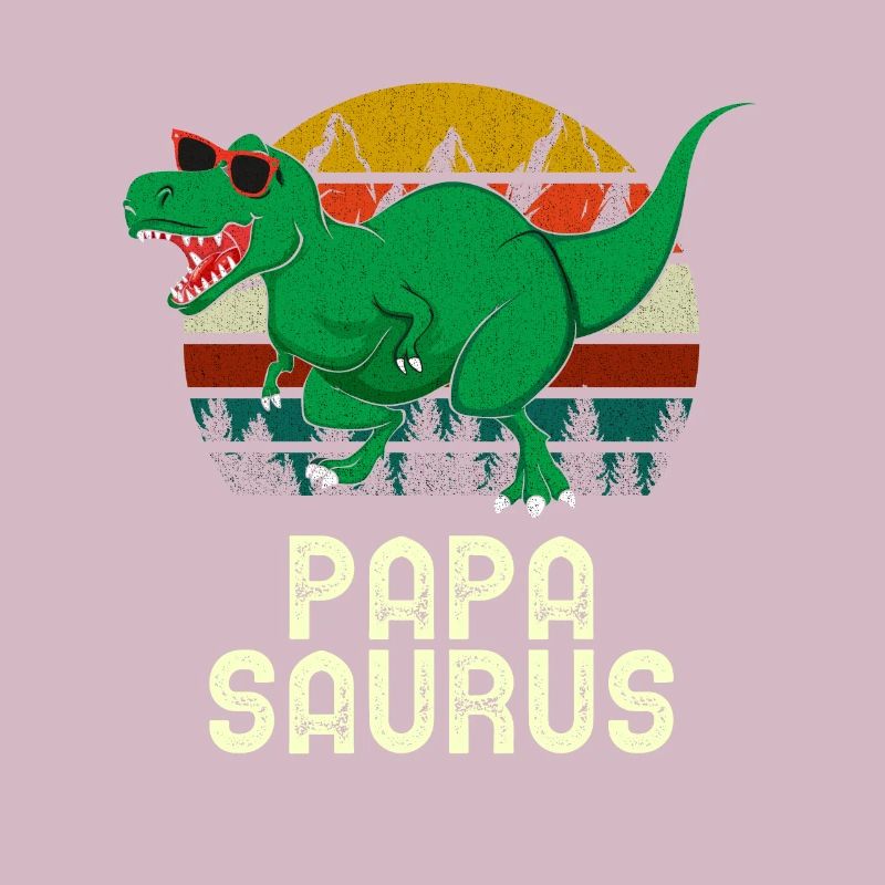 Papa Saurus Rex Papa Dinosaur Papasaurus