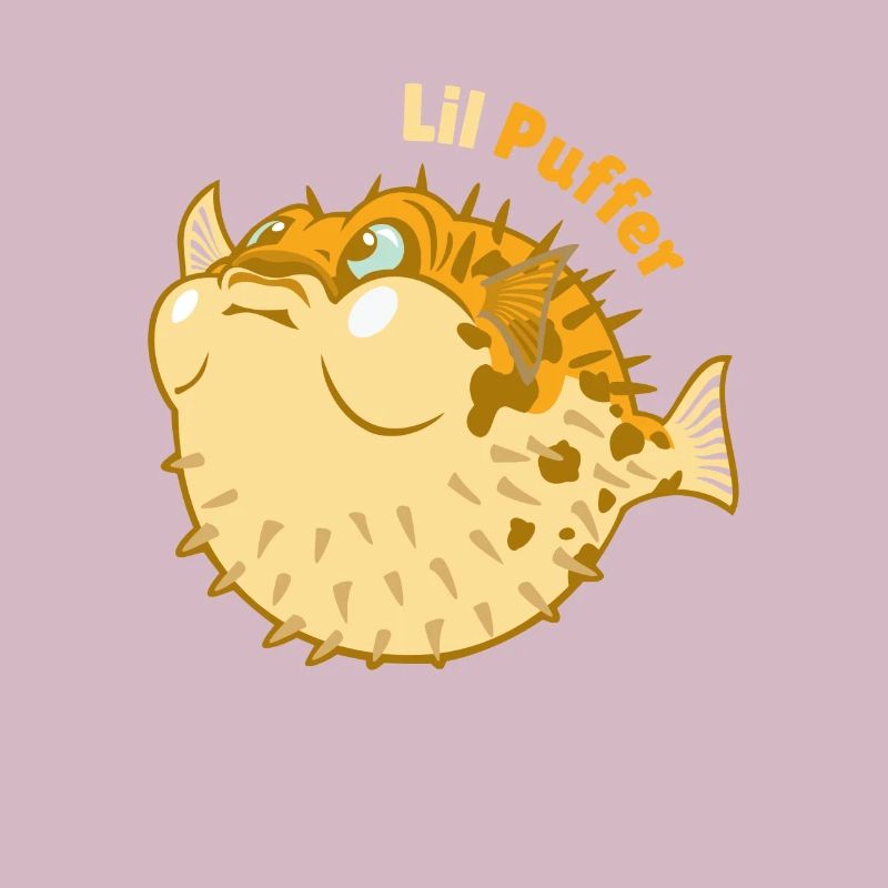 Lil Buffer Puffer Fish Mer