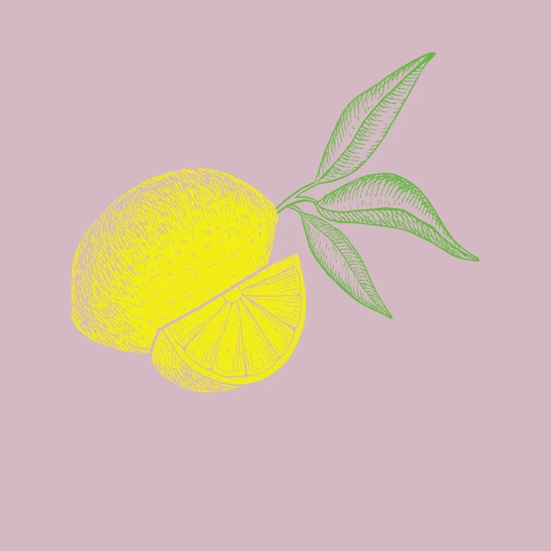 Citron Fruit Retro Lemonade