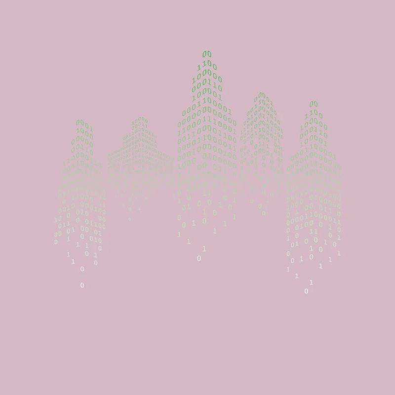 Binary City Computer Scientist Hack Coder