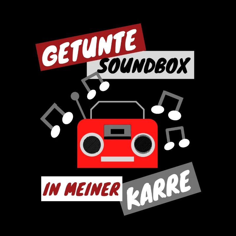 getunte Soundbox in Karre