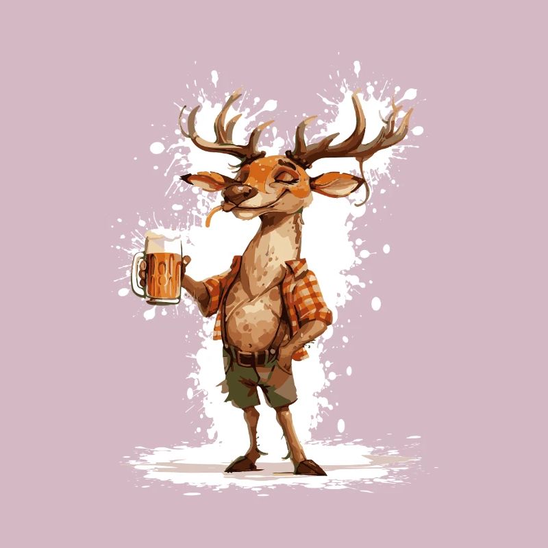 Deer Beer Funny