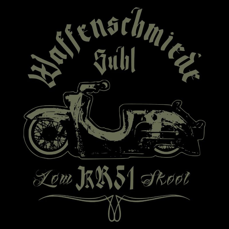 SIMSON KR51 - Low Skool - IFA DDR - Suhl - NVA