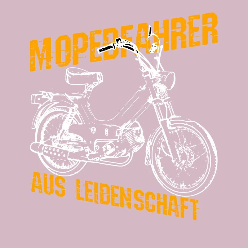 Mopedfahrer Mofa Moped Roller Geschenk