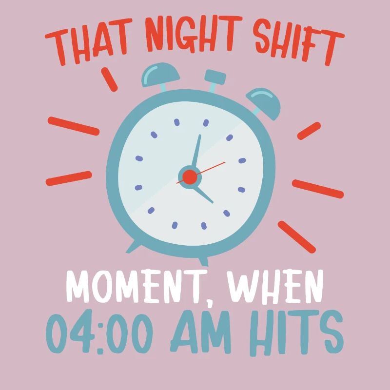 That Night Shift Moment Graveyard Shift Employee