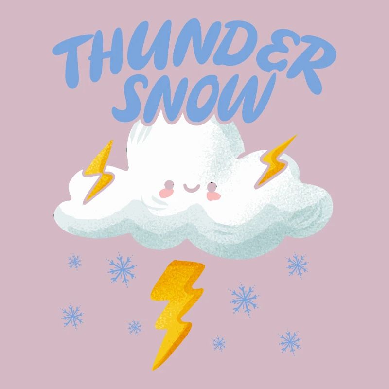 Thunder Snow Lover Eiskalte verschneite Wintersaison