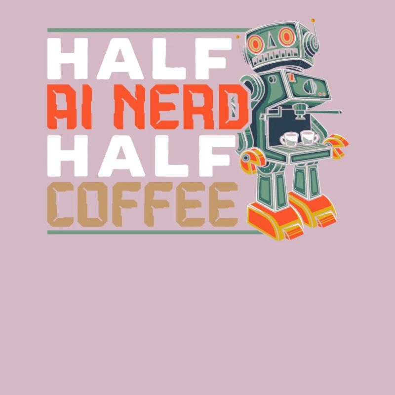 Half AI Nerd Half Coffee Artificial Intelligence