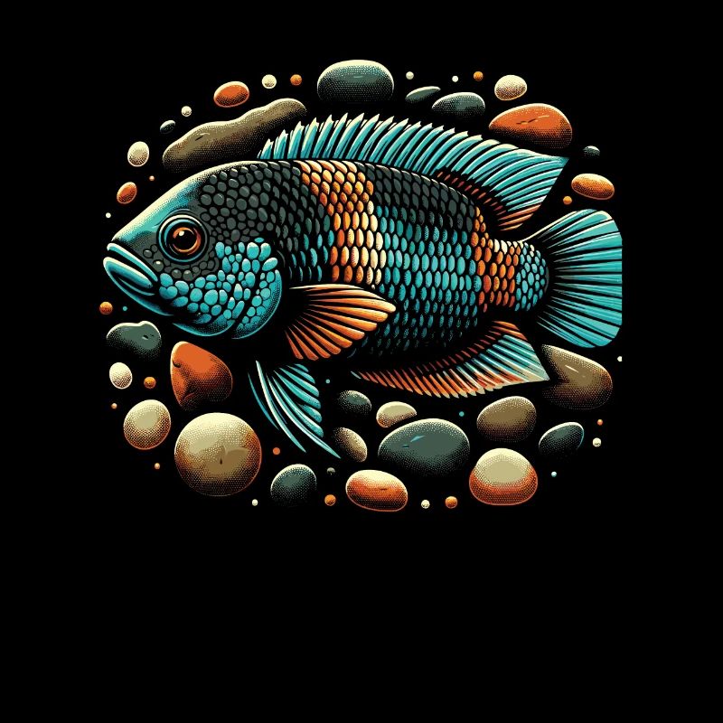 Cichlid Fish Lover Freshwater Fishkeeping Aquarium
