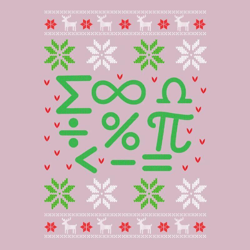 Mathematics formulas Ugly Christmas