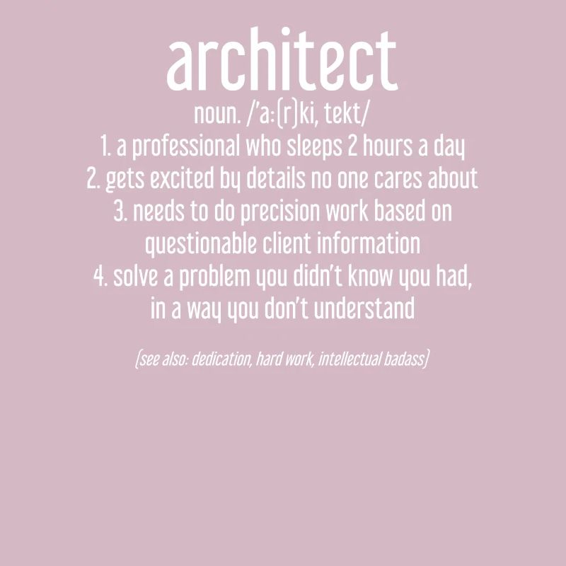 ARCHITECTE - DESIGNER - CONSTRUCTION - DESSIN