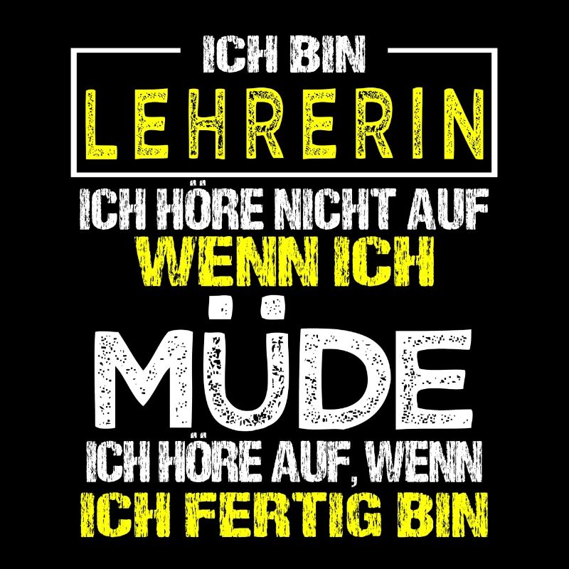 Ich bin Lehrerin Geschenk Unterricht Schule Lehr