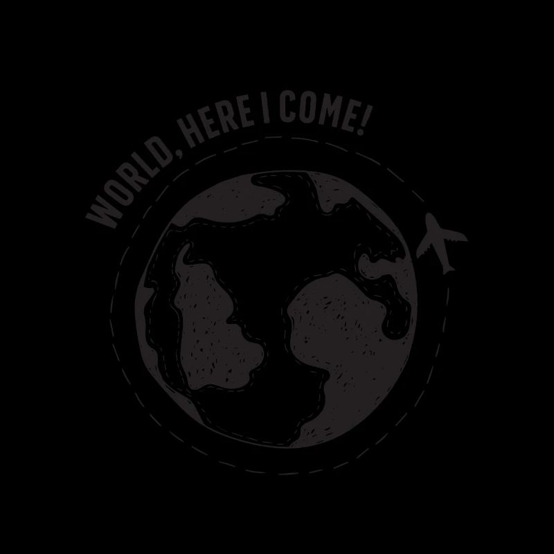 MONDE, ICI JE VIENS! - Conception de Backpacker & Traveller
