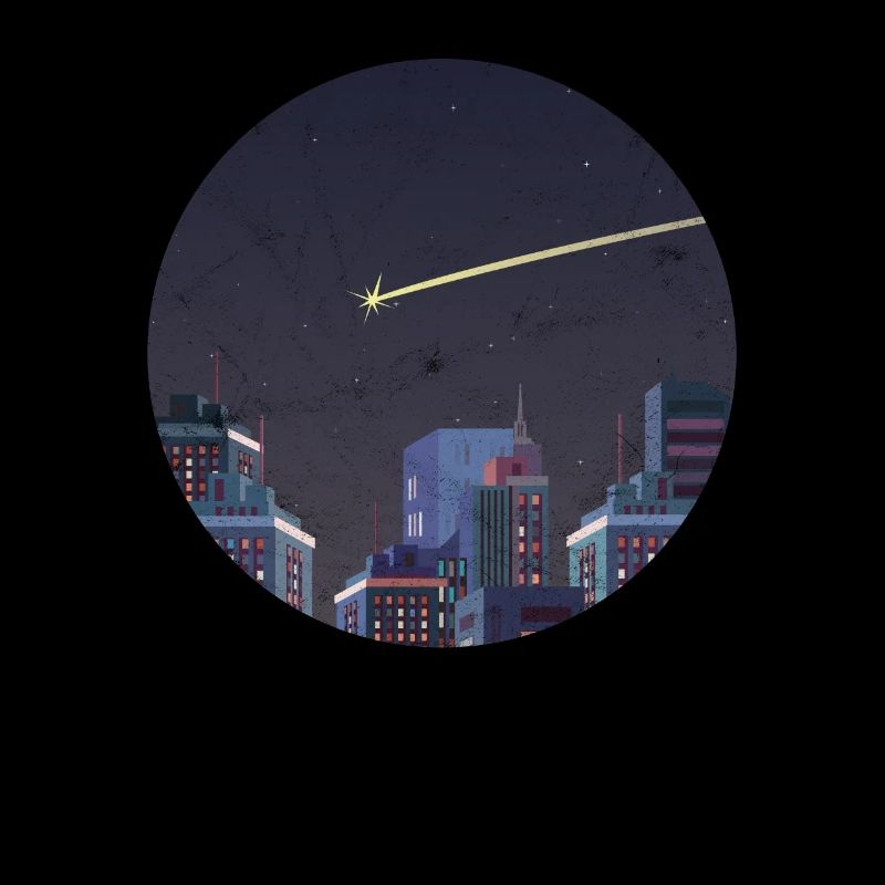 Comet shooting star night sky starry sky