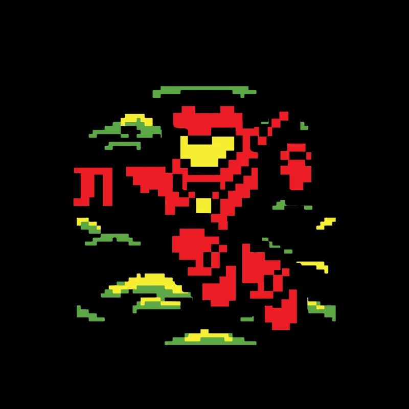 8 Bit Warrior Pixel Videospiel Gaming Geschenk