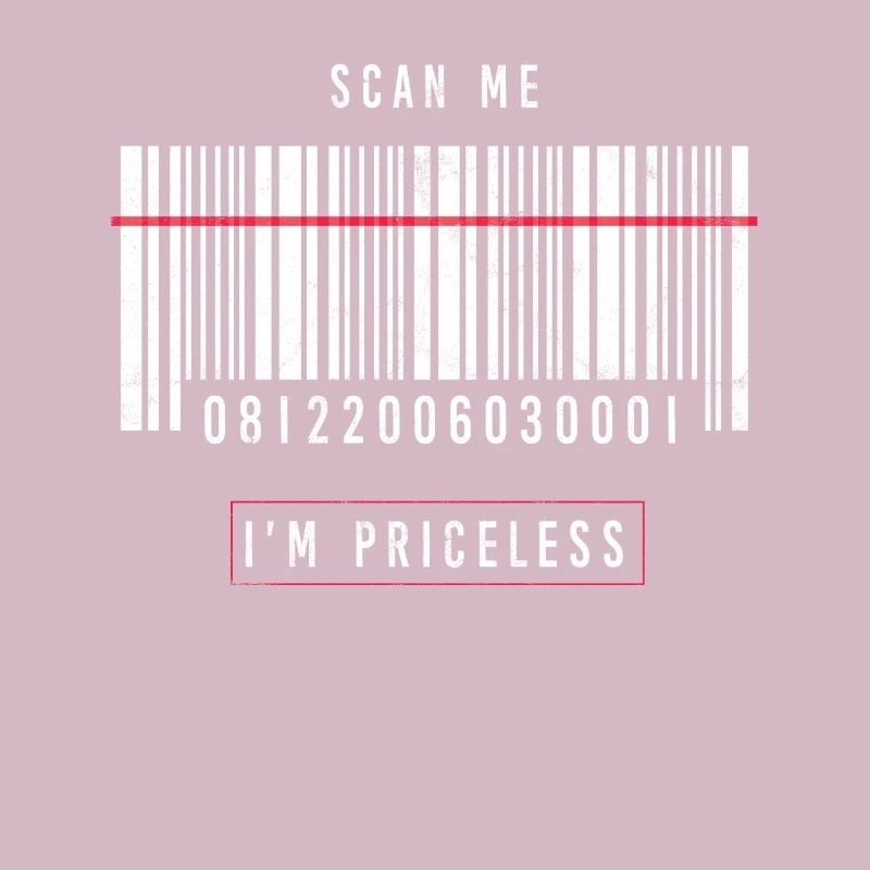 Say funny party gift bar code irony