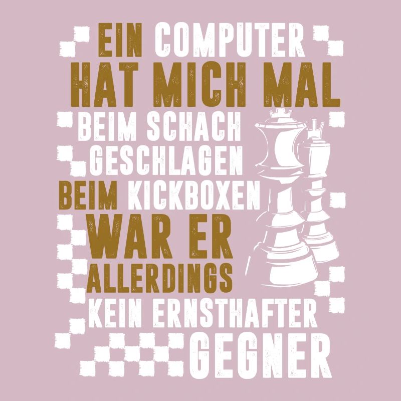 Schach Computer kein Kickbox-Gegner Geschenk