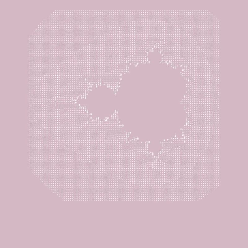 nerd mandelbrot ascii code programmeur pc hacker IT