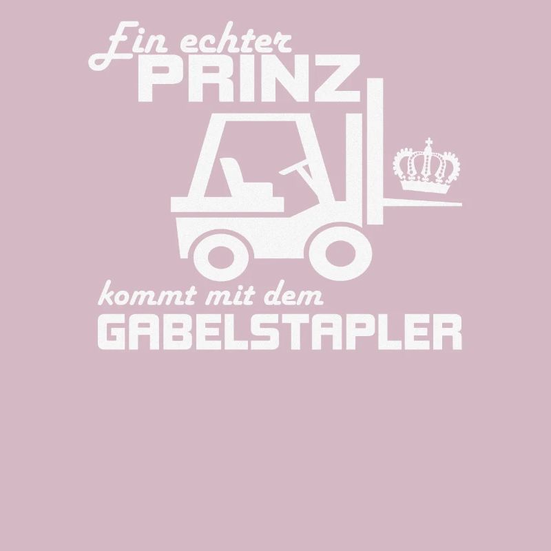 Ein echter Prinz kommt mit dem Gabelstapler