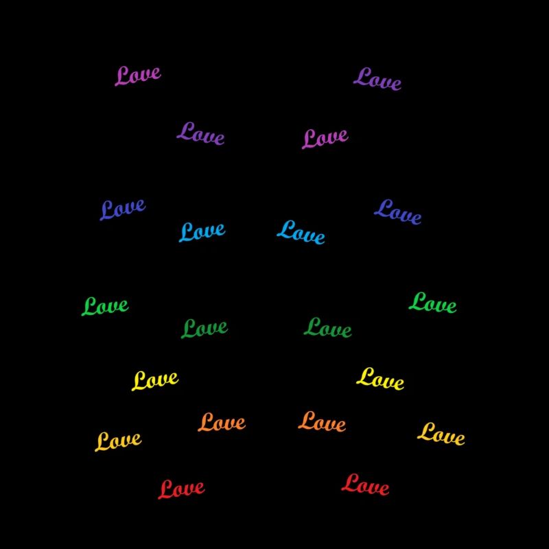 Love Rainbow Colors