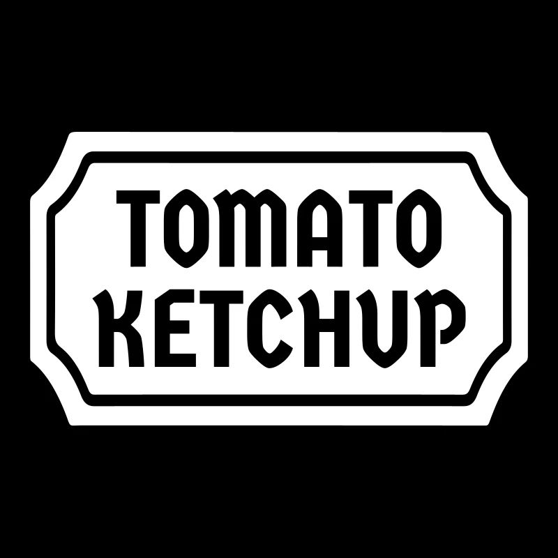 Tomate Ketchup Tomate Costume Label Carnaval
