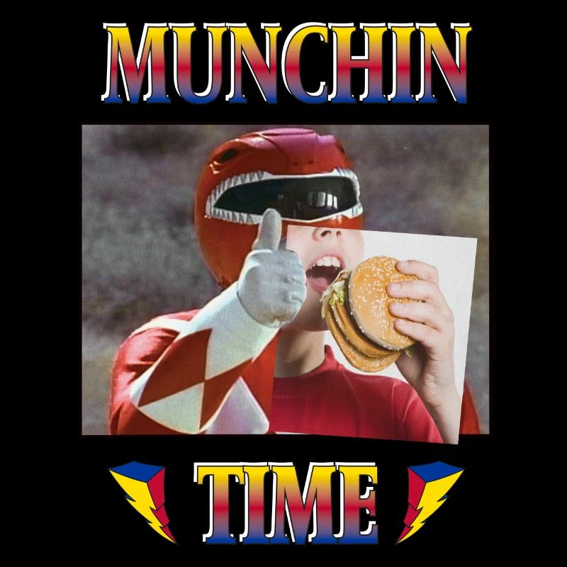 Power Rangers Munchin Time Red Ranger Burger