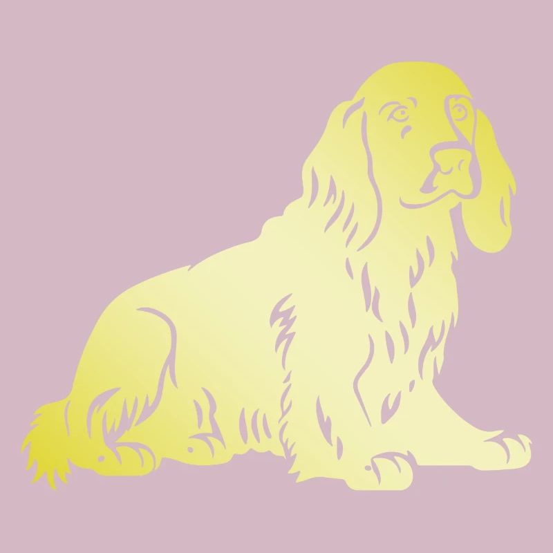 Cocker Spaniel Hund Silhouette