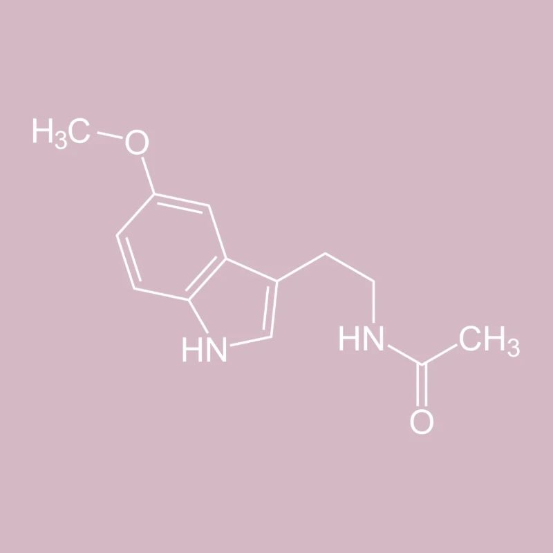 Melatonin structural formula