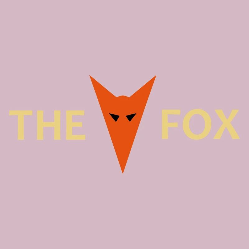 ★ couleurs de conception modifiables ★ The Fox (tête de renard)