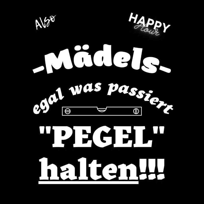 Pegel halten Mädels