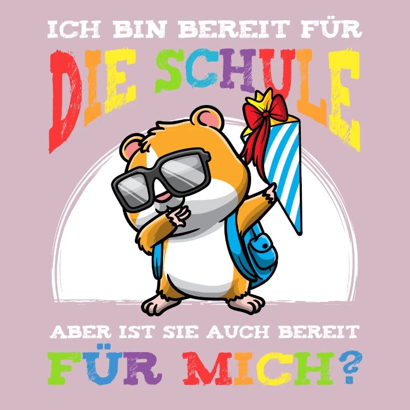 Schulkind Einschulung Hamster